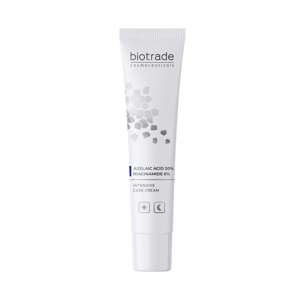 Biotrade Cream Intensive Care 20% Azelaic Acid & 6% Niacinamide For Skin Whitening And Texture Improvement, Acne, Pigmentations And Rosacea