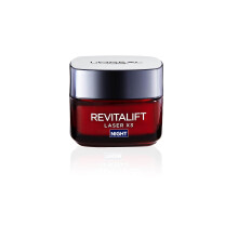 L?Or?al Paris Laser Renew Triple Action Anti-Ageing Night Cream, Reduce Wrinkle Appearance, Moisturise and Boost Skin Radiance, Pro-Retinol,