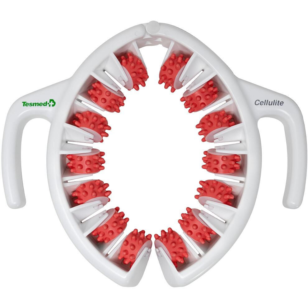 Tesmed Cellulite Massager: Clinically Proven Efficacy, Made In Italy, Anti Cellulite Massager With Converging & Diverging Roller Technology. Patented