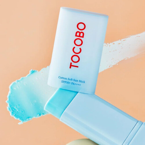 TOCOBO COTTON SOFT SUN STICK SPF50+ PA++++ 1