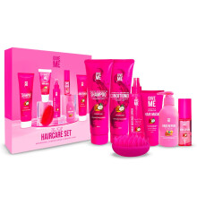 The Full Haircare Set Pink
