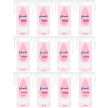 Johnson's Baby Cotton Pads - Pack of 12 x 50