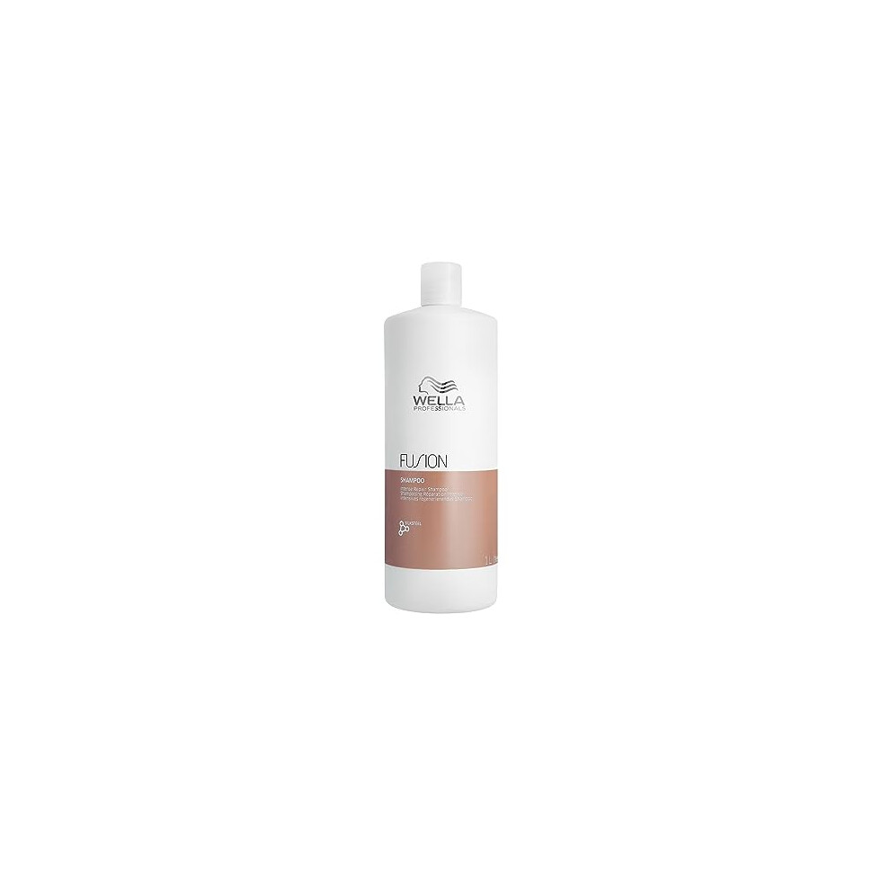 Wella Professionals Fusion Intense Repair Shampoo - Intense Repair Detangling Shampoo For Dry And Damaged Hair - Smoothening, Boost Shine And Protect