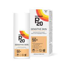 RIEMANN P20 SPF50 Sensitive Sun Cream 200ml, High Level UVA Protection for up to 10 Hours, Allergy Certification, Water Resistant, Durable & Long