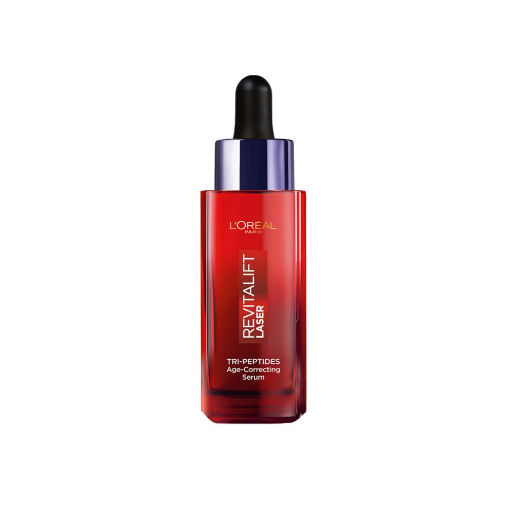 LâOrã©Al Paris L'or?Al Paris Revitalift Laser Tri-Peptides Age-Correcting Serum, Firms, Plumps And Evens The Skin, 30Ml