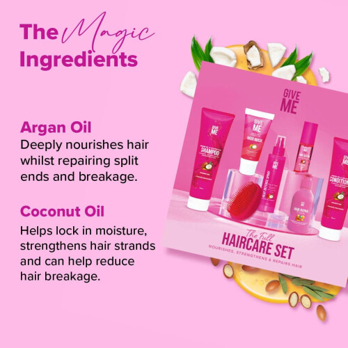 The Full Haircare Set Pink 1