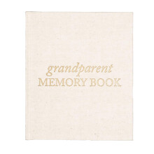 DUNCAN & STONE PAPER CO. Grandparents Memory Book (Ivory) Capture Moments & Memories Between Grandparents and Grandchildren with Guided Prompts and