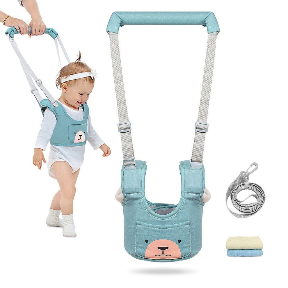 Xixiami Baby Harness For Walking Adjustable Baby Walker Toddlers Reins Walking Assistant Baby Walking Aid 3-In-1 Hand-Held Childs Safety Harness For 8000002221108