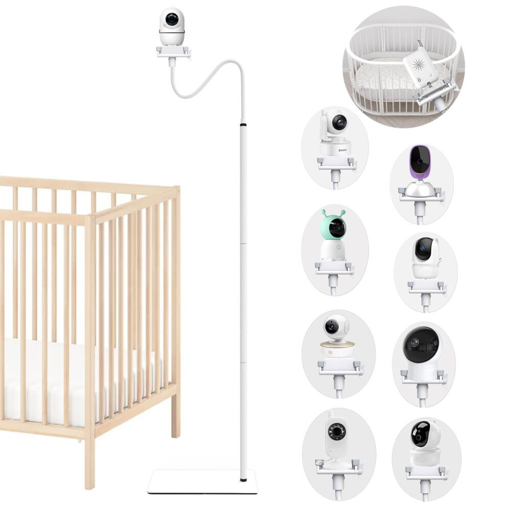 Baby Monitor Floor Stand Holder Baby Camera Holder Flexible Baby Camera Mount Holder Compatible With Philips Avent/Eufy/Ghb/Hellobaby Hb6550 Derebir