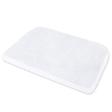 Travel Cot Mattress Protector Waterproof, Smooth Viscose Made From Bamboo Surface Pack N Play Crib Mattress Cover(97x67cm), Fits All Baby Portable