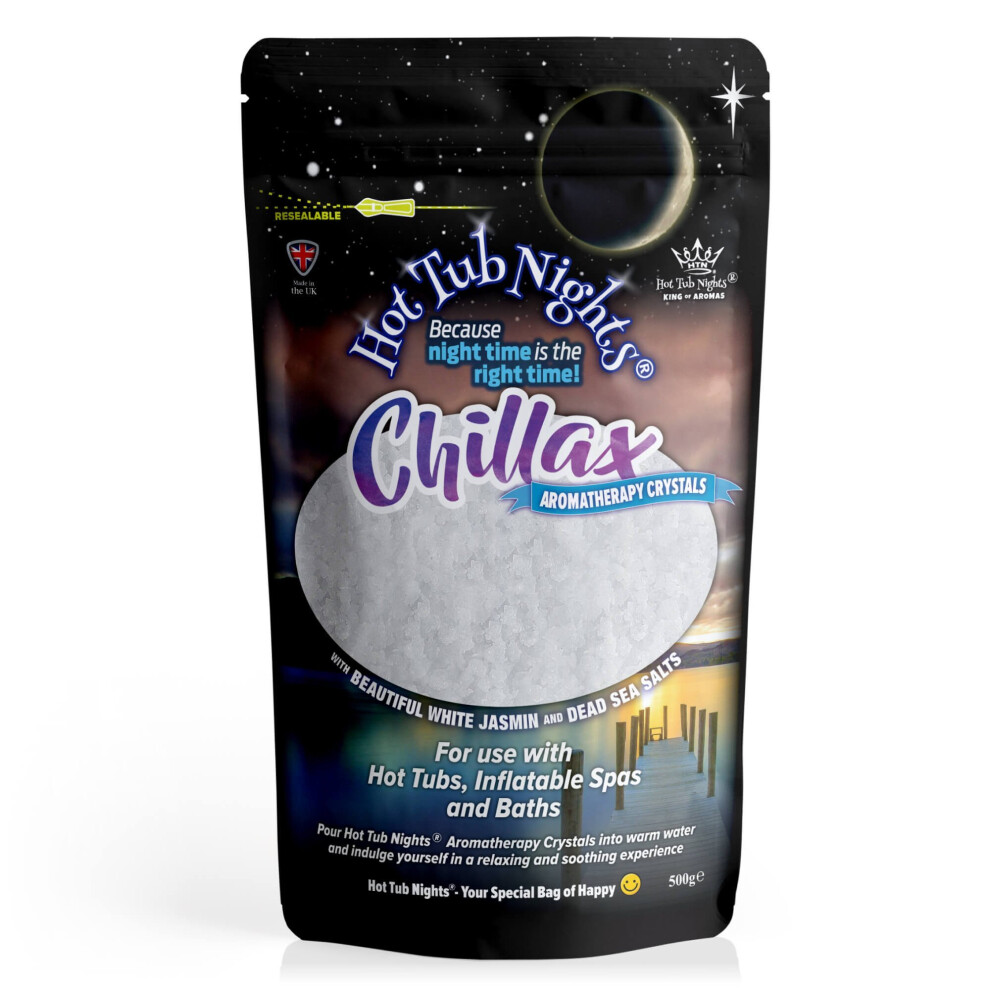 Hot Tub Nights (Chillax Aromatherapy Crystals Vegan (500G)