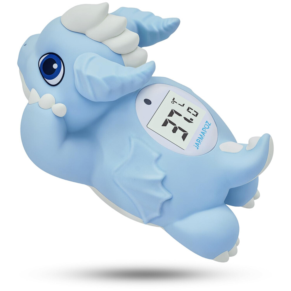 Baby Bath Thermometer - Reliable Water Thermometer For Safe Bathing - Quick-Read Floating Bathtub Thermometer In Fahrenheit & Celsius - Jarmapoz