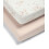 Mamas & Papas Mamas & Papas 2 Pack Cot/Bed Fitted Sheets, Floral 1
