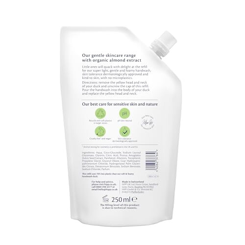 Hipp HiPP Washing Foam Refill (Pack of 6) 1
