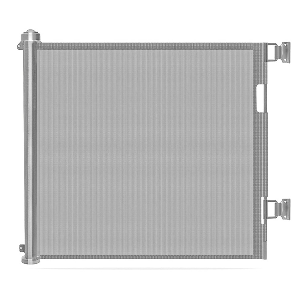 Wodondog Retractable Stair Gate for Baby, Extra Wider Safety Dog Gate 150cm, 86cm Tall, One Hand Operated Baby Gate for Stairways & Hallways, Indoor &-image-OPC-PMXVQ7T-NEW