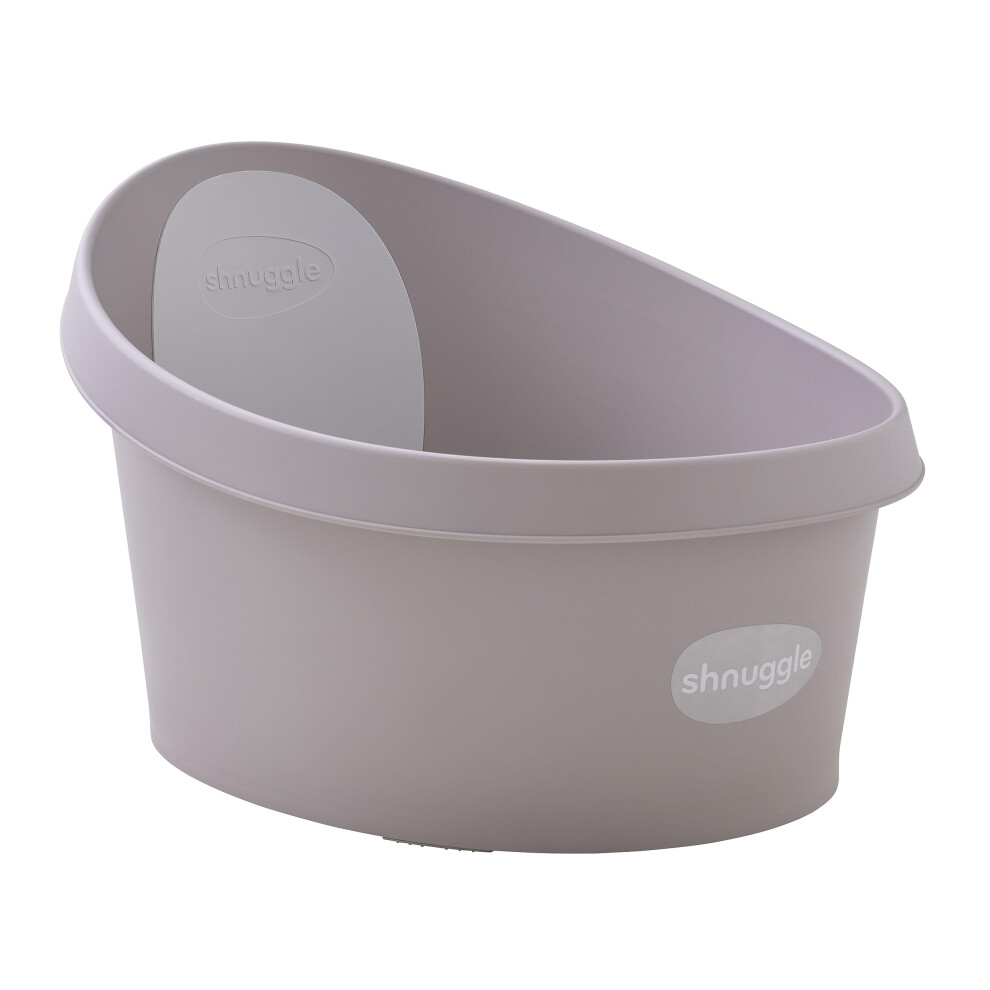 Shnuggle Toddler Bath Tub | Larger Bath For Bigger Kids At Bathtime | Includes Warm And Soft Foam Backrest | Grippy Anti-Slip Surface | Includes Easy