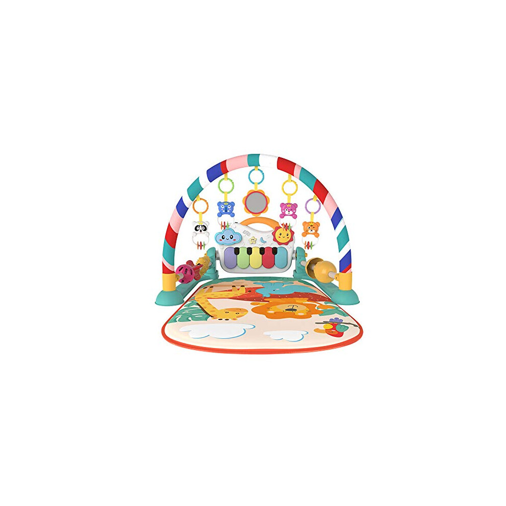 Baby Gyms Play Mats Musical Activity Center Baby Piano Gym Mat Playmats Floor Gyms Playmate For Babies Tummy Time Baby Mat Toys For Newborn Eners