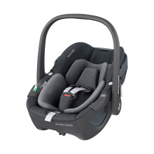Maxi-Cosi Pebble 360 i-Size, Baby Car Seat, 360 Car Seat Newborn, 0-15 Months (40-83 cm), One-Hand Rotation, ClimaFlow, Easy-in Harness, G-Cell Side