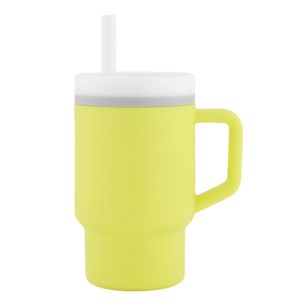 My 1St Tumbler ? Adorable Miniature Tumbler With Leak-Resistant Straw And Toddler-Friendly Handle, Encourages Hydration, Easy To Clean, 9 Infantino