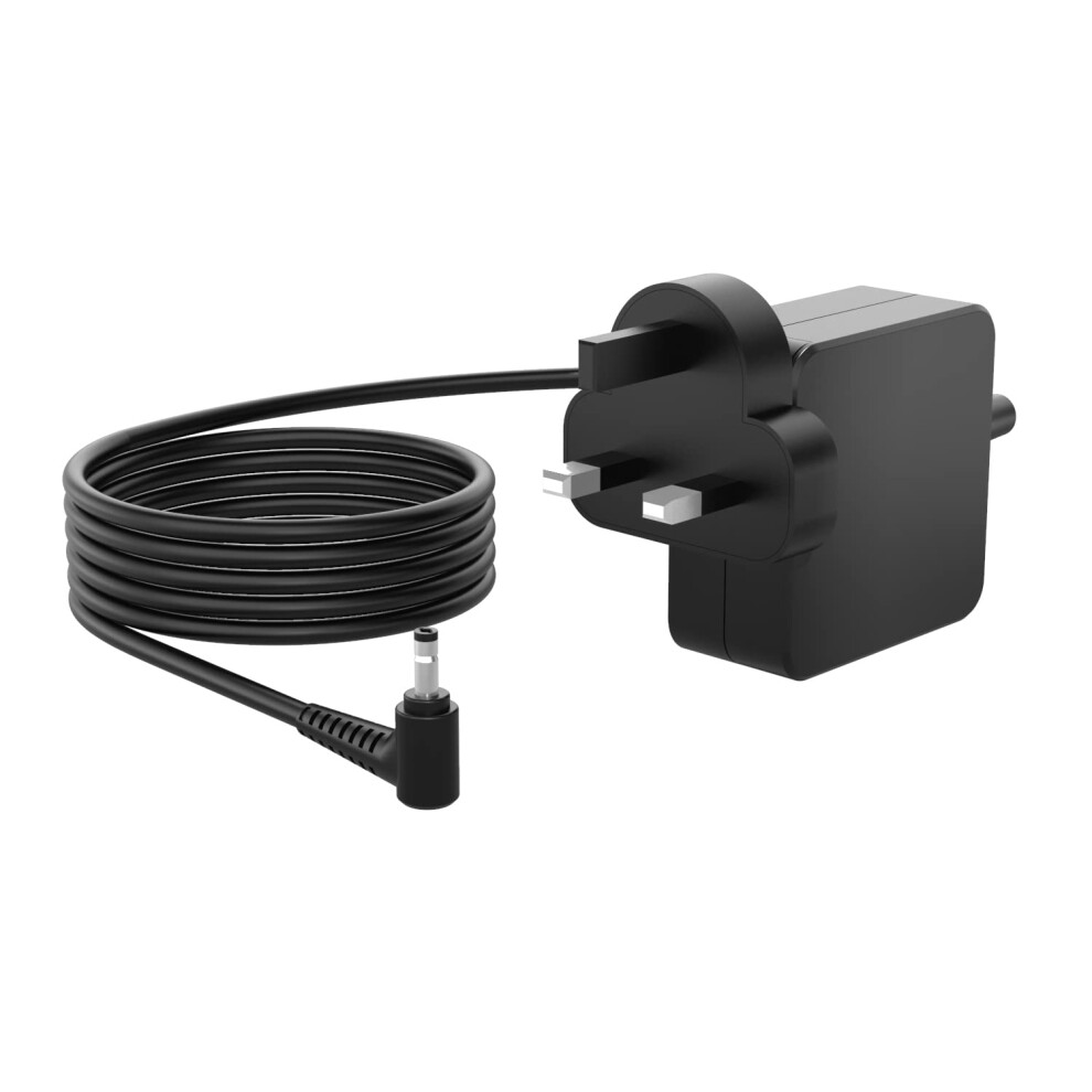 7.5 Ft 65W Laptop Charger Fit For Lenovo Ideapad 3 5 1 330S 330 320S 320 310 310S S130 S340 S145 S540, V15 V14 V17, Lightweight Round Tip Connector, 8000002243827