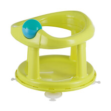 Bebeconfort Swivel Bath Seat, 6 - 12 months, Max. 10 kg, Child Bath Support Seat, Bath Seat, Non-Slip Baby Bath Chair, Ergonomical, Suction Cups,