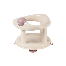 Bebeconfort Swivel Bath Seat, 6-12 Months, Max. 10 kg, Child Bath Support Seat, Baby Bath Seat, Non-Slip Baby Bath Chair, Ergonomical, Suction Cups,