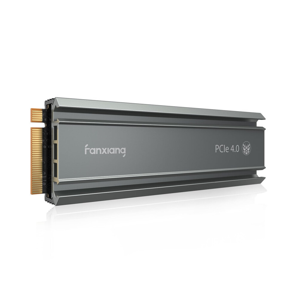 fanxiang M.2 SSD - 1TB SSD Up to 5000MB/s, NVMe SSD 1TB with Heatsink, PCIe Gen4x4 2280, 3D NAND TLC Dynamic SLC Cache, 1TB M2 SSD Internal Solid-image-OPC-PMXVRZM-NEW