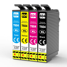 604XL Ink Cartridges Replacement for 604 XL Ink Cartridge for Epson Expression Home XP-2200 XP-2205 XP-3200 XP-3205 XP-4200 XP-4205, Workforce