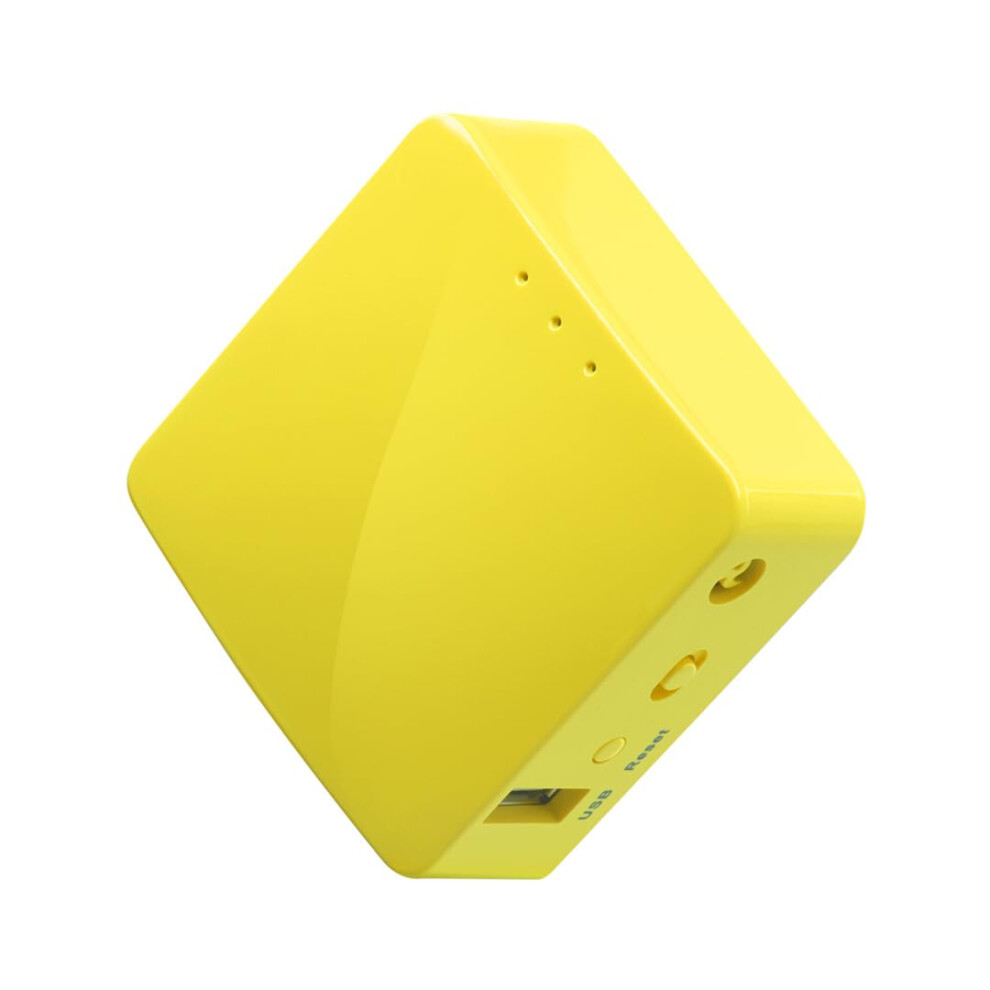 Gl.inet Gl-Mt300n-V2 (Mango) Wireless Mini Portable Vpn Travel Router, Mobile Hotspot In Pocket, Wifi Repeater Bridge, Range Extender, Openvpn Client, 8000002255714