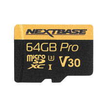Nextbase 64GB U3 Micro SD Card - Includes Micro SD-to-SD Adapter - Ultra High Speed Memory Card Compatible with Series 1 and 2 Nextbase Dash Cam Range
