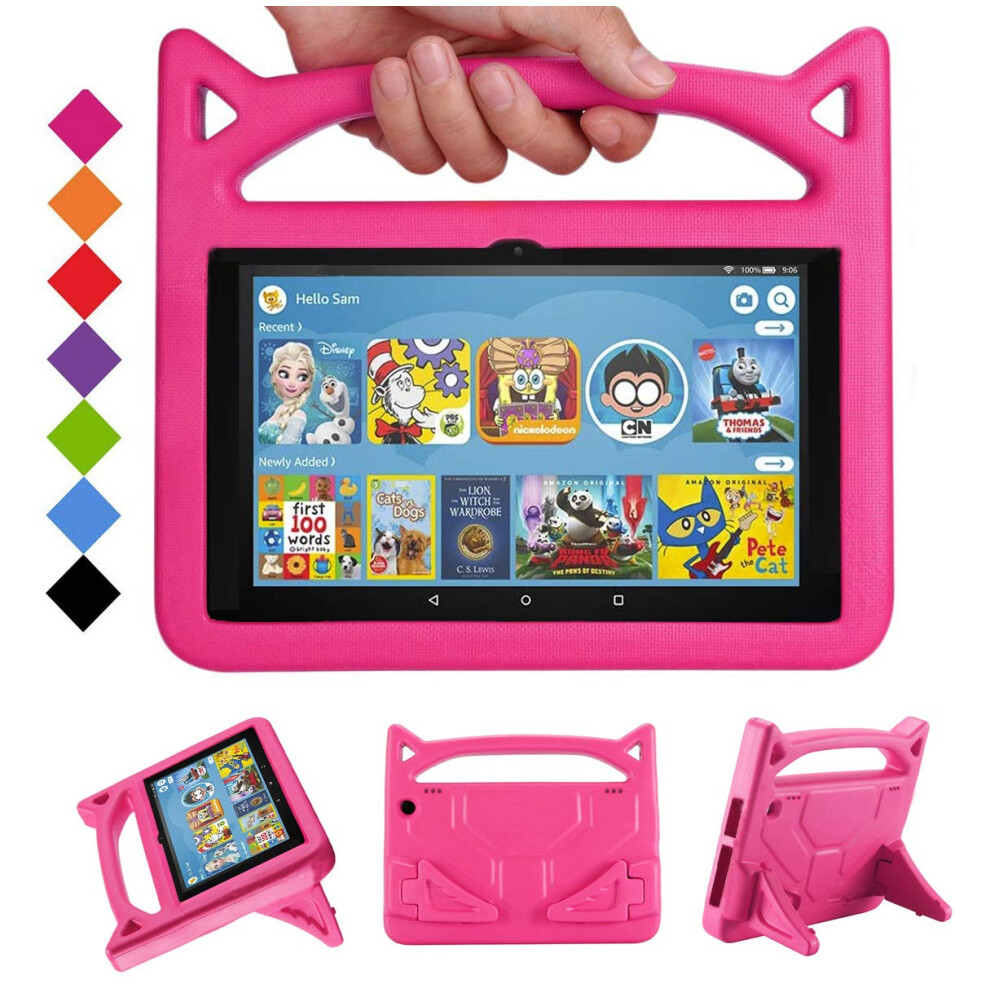 Fire Hd 8 Tablet Case,All-New Fire Hd 8 Plus Tablet Case For Kids (12Th/10Th Generation,2024/2022/2020 Release),Dj&Rppq Weight Shock Proof Light 8000002253093