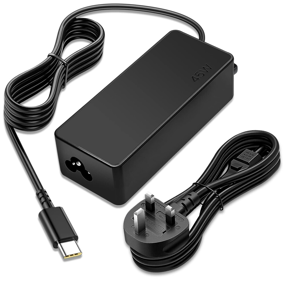 Usb C Laptop Charger 45W Chromebook Charger For Acer Chromebook, Hp,Dell, Samsung, Asus,Google,Lenovo Chromebook,And More Usb Type C Computer Power 8000002255974