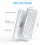 OMOTON Bluetooth Keyboard for Mac, Wireless keyboard for Apple MacBook Pro/Air, iMac, iMac Pro, Mac Mini, Mac Pro, QWERTY UK Layout, Silver 8