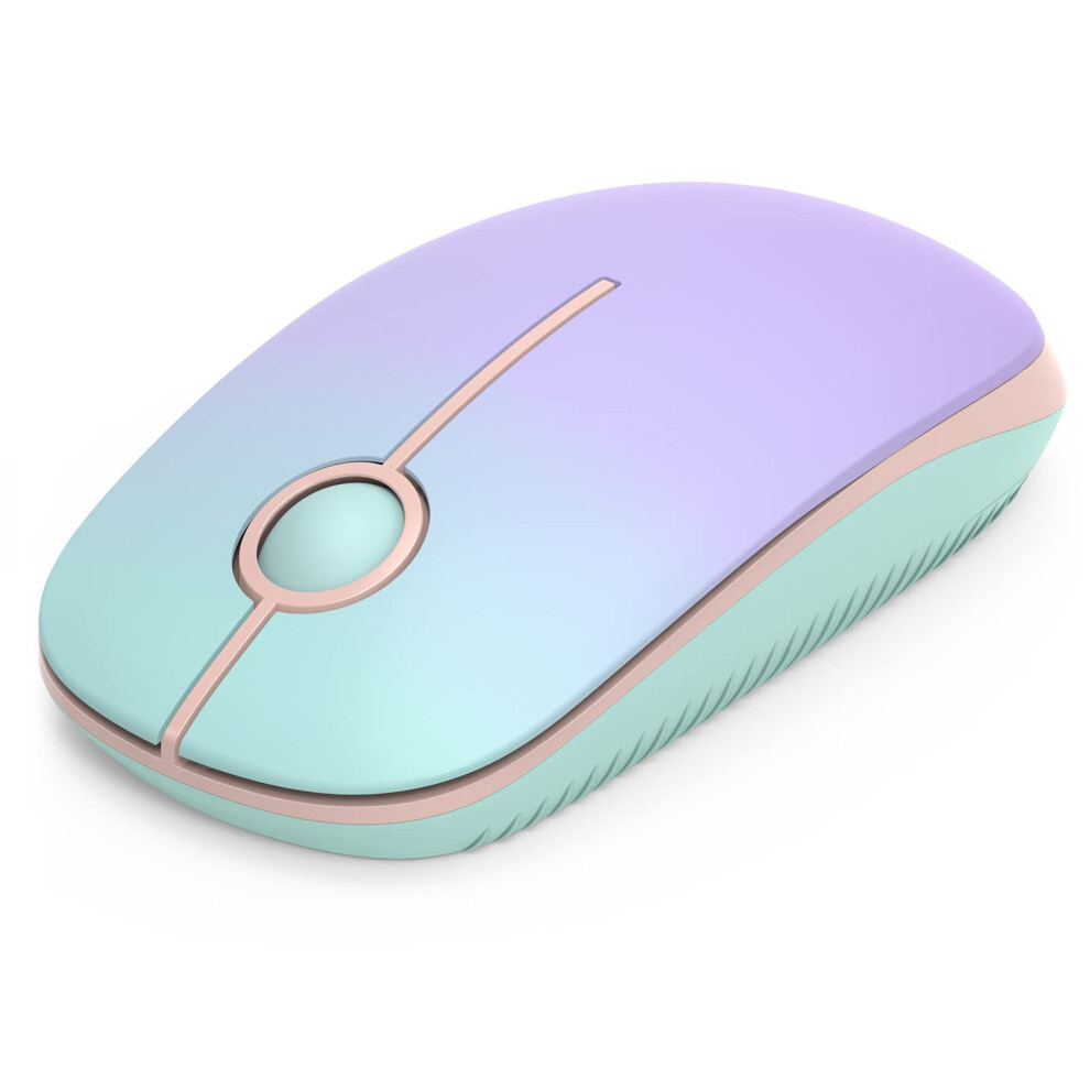 Seenda Wireless Mouse, 2.4Ghz Silent Mouse With Usb Receiver, 18 Month Battery Life, 1600 Dpi Optical Tracking, Portable Computer Mice For Laptop Pc 8000002254922