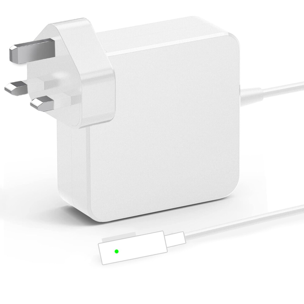 Mac Book Pro Charger L-Tip 60W Quick Adapter Compatible With Mac Pro13 15 Inch 2009, 2010, 2011, Mid-2012 L-Tip 60W Charger Models A1278, A1181, 8000002254823