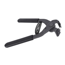 Langlebige Edelstahl-Jeanszange 17 cm für Lederarbeit mit 4 mm 2 Zähnen