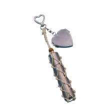 Retro Styles Braided Wax Thread Key Holder Decorative- white