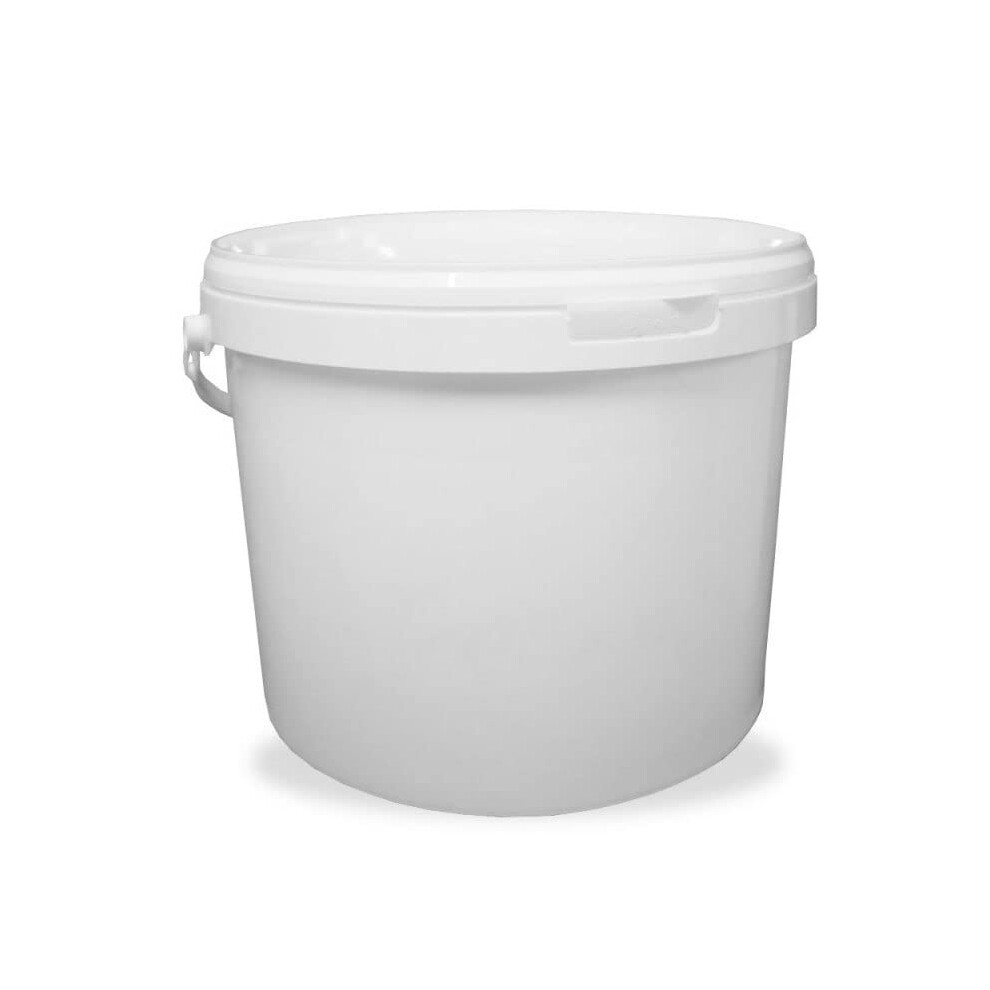 Lubrisolve White Round 10 Litre Bucket And Lid 8000002085243