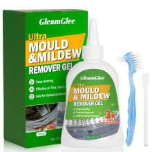 Mould Remover, 220ml Large Capacity Mould & Mildew Remover Gel, Deep Clean Mold Remover for Washing Machine Strips, Shower, Kitchen Sinks, Tiles,