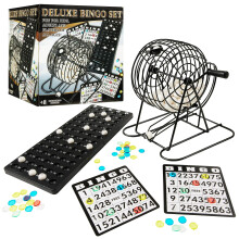 KreativeKraft Bingo Game Set or Bingo Accessories, Raffle Tickets Easy Tear Bingo Dabbers Non Drip Bingo Book Bingo Tickets Counters for Events