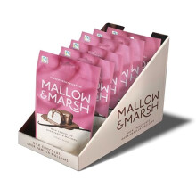 Mallow & Marsh Vanilla Coated in Milk Chocolate Marshmallow Sharing Bag - Multipack ? 6 x 100g