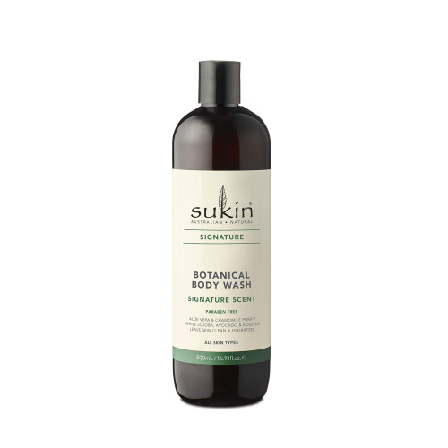 Sukin Botanical Body Wash Pump