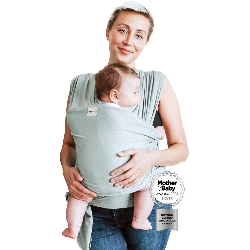 Baby Sling Wrap Newborn To Toddler Carrier, Stretchy Baby Wraps - Baby Sling Safety Tested, Hands-Free Baby Wrap Carrier, Newborn Sling - Baby Carrier Ryloobaby