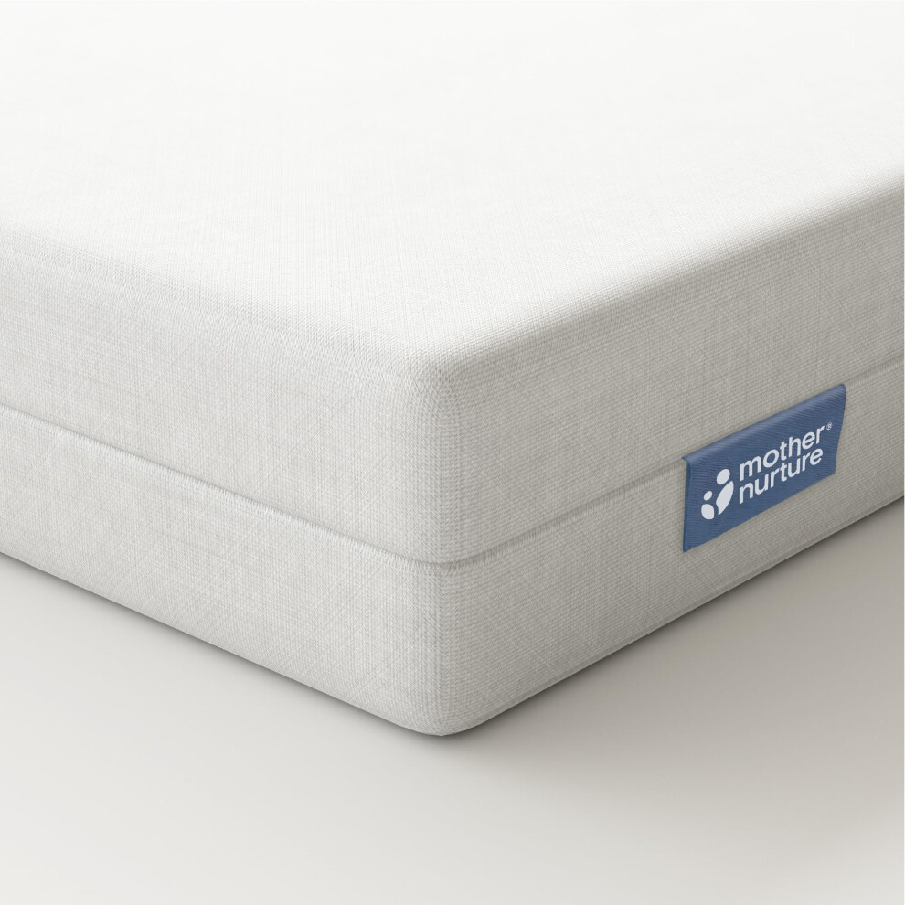 Mother Nurture Essential Foam Space Saver Cot Mattress, White, 100 x 50 x 10 cm-image-OPC-PMXVR7P-NEW
