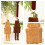 Flocking Nutcrackers Hanging Decoration for-Orange Yellow. 5