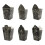 24 Pieces Halloween Tombstone Candy Boxes Realistic-Style 4 2