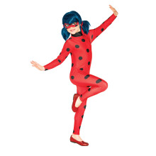 Miraculous - I-620794M - Classic Costume Ladybug Miraculous Costume + Mask Red Medium