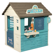 Smoby - Sweet Corner Playhouse. Inspired takeaway treat shop, customisable menu board and sweety shop sign. 18 Playhouse accessories included,105 x