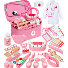 Ophy Doctors Set for Kids, 40-Piece Kids Doctors Sets for 3+ Year Old Boys and Girls Pretend Medical Playset with High simulation Stethoscope