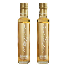 Messino Greek White Balsamic Vinegar, Pack of 2 x 250 ml (Total: 500ml)